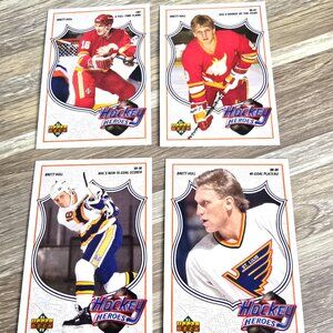 1991 Brett Hull NHL Hockey Cards Upper Deck